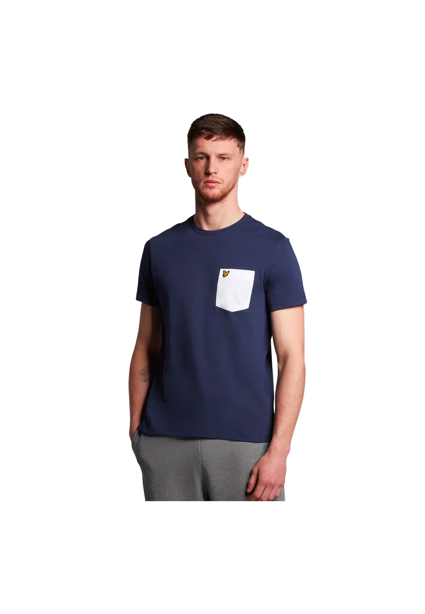 Contrast Pocket T-shirt