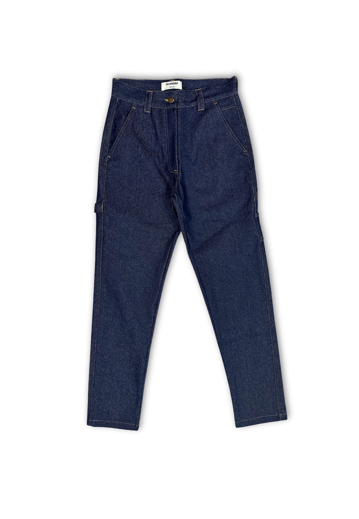 Denim Canvas Carpenter Blu