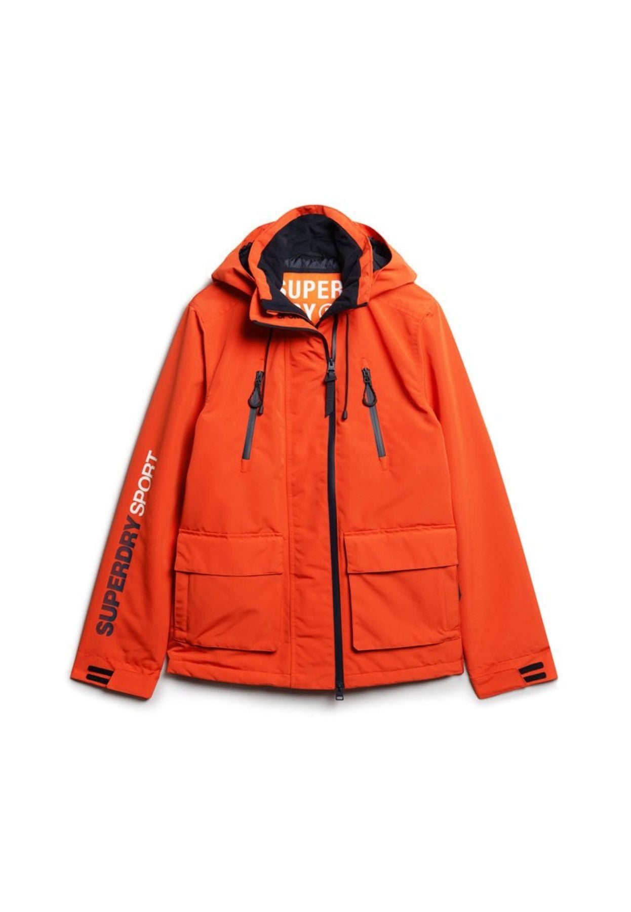 HOODED ULTIMATE WINDBREAKER ARANCIONE