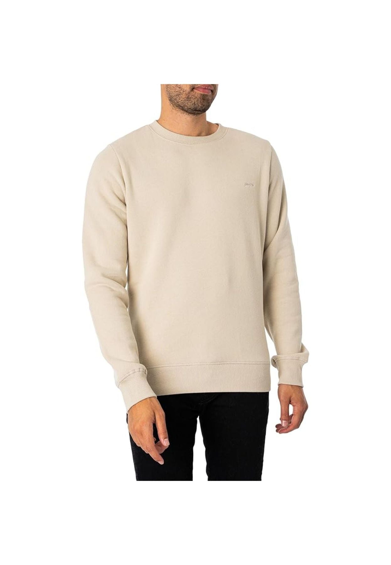 Felpa essential mezza zip 1LC