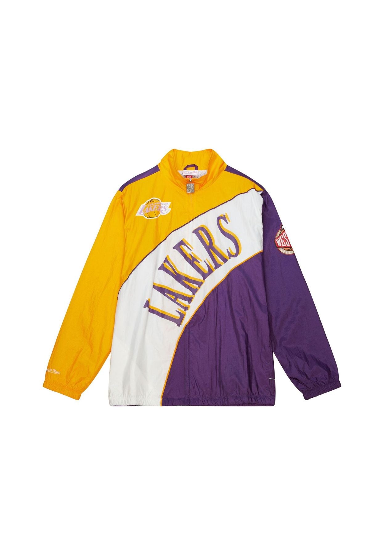 NBA ARCHED RETRO LINED WINDBREAKER LAKERS