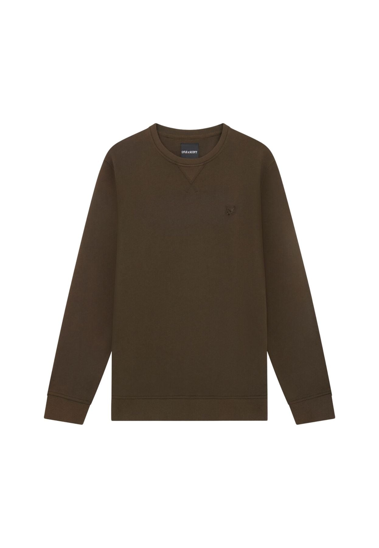 Tonal Eagle Crew Neck Olive Verde