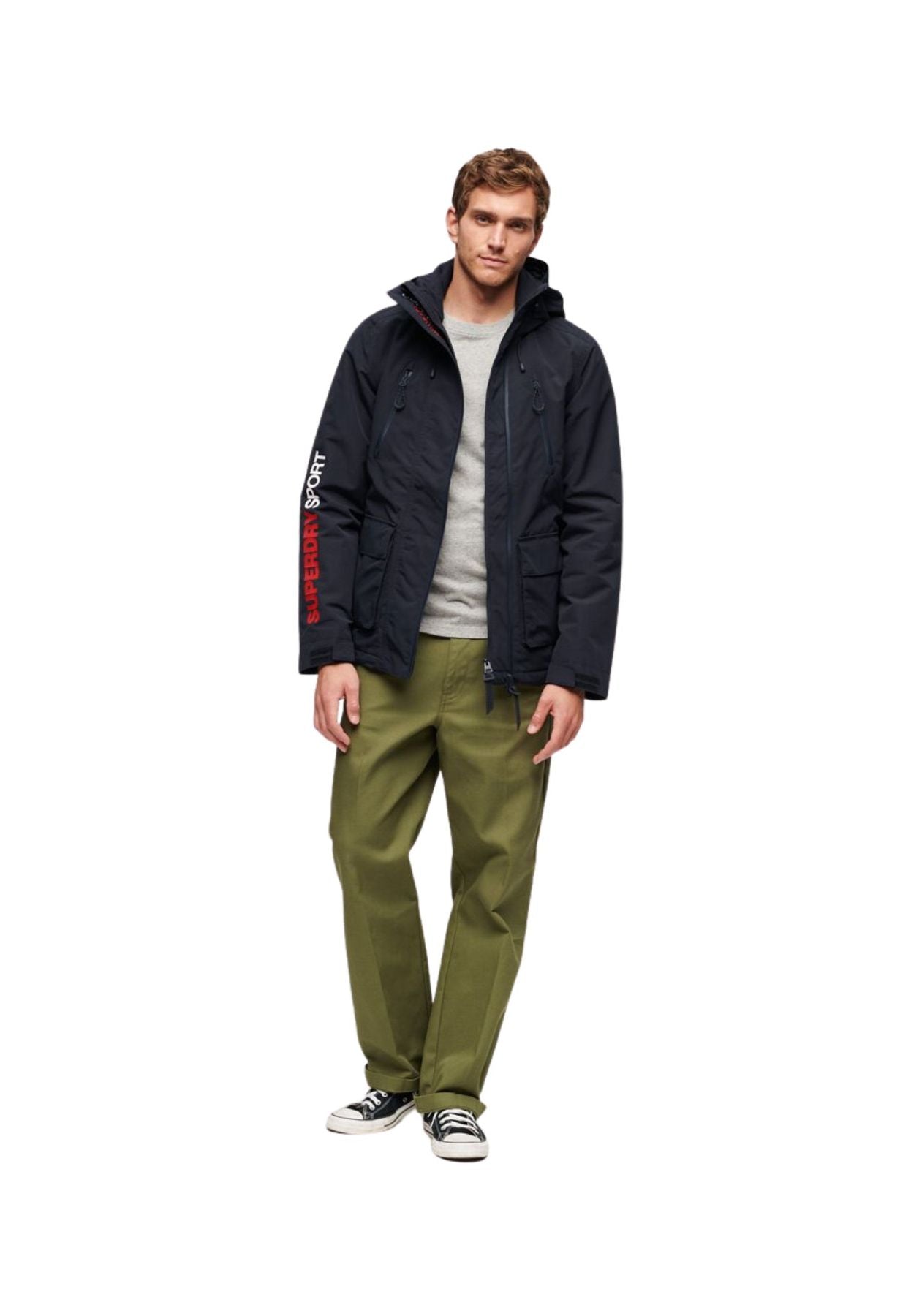 HOODED ULTIMATE WINDBREAKER BLUE