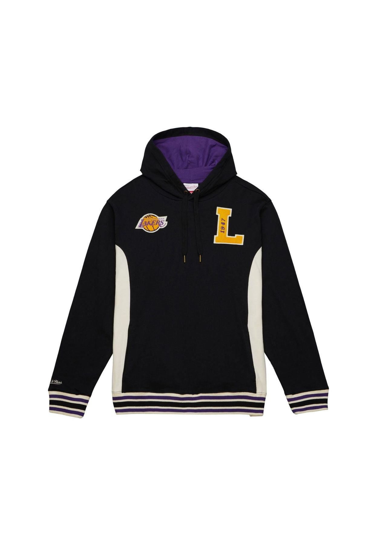 NBA TEAM LEGACY FRENCH TERRY HOODY LAKERS Nero