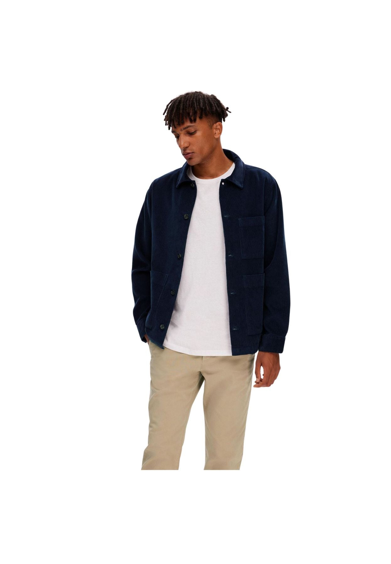 OVERSIZED SHIRT Navy