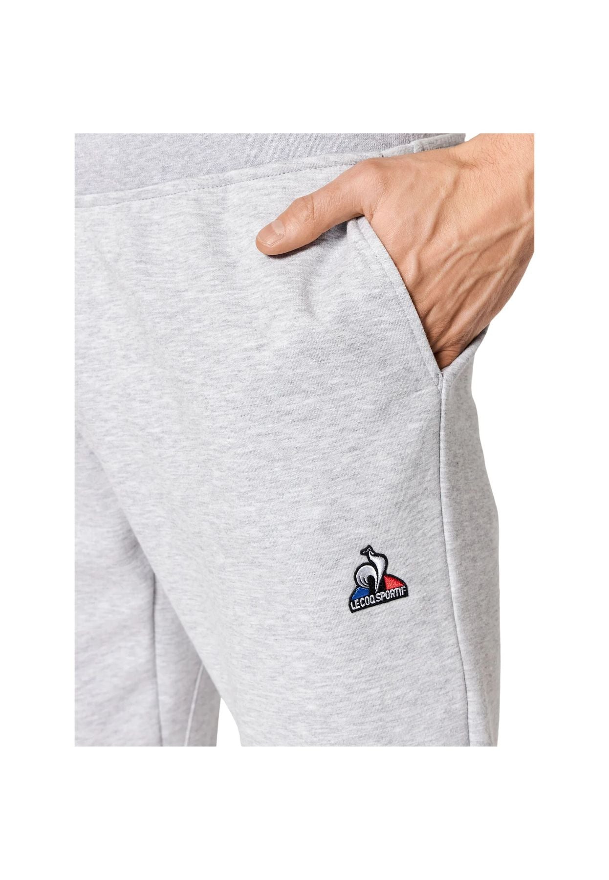 Gray tracksuit trousers