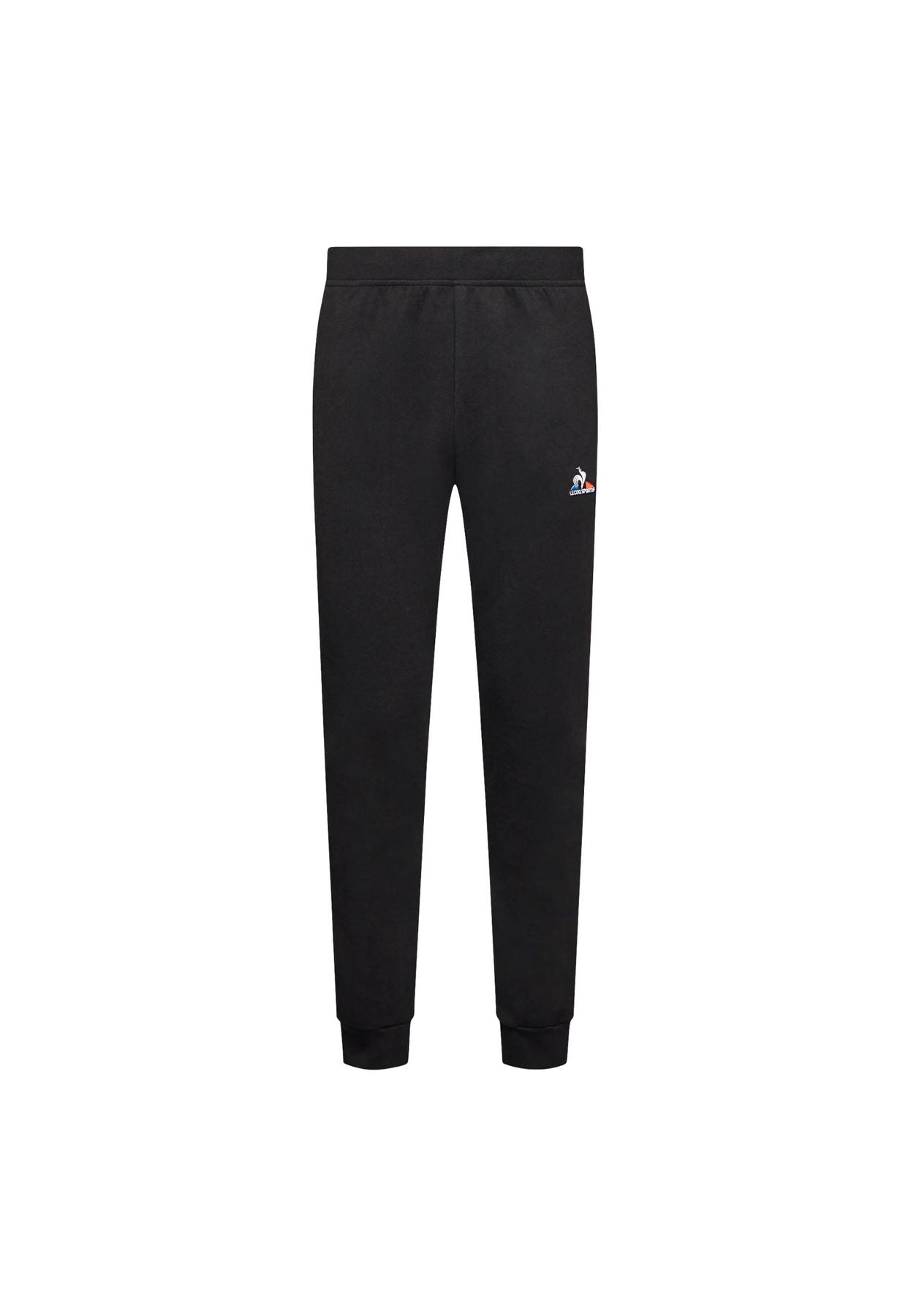 Slim fit black tracksuit trousers