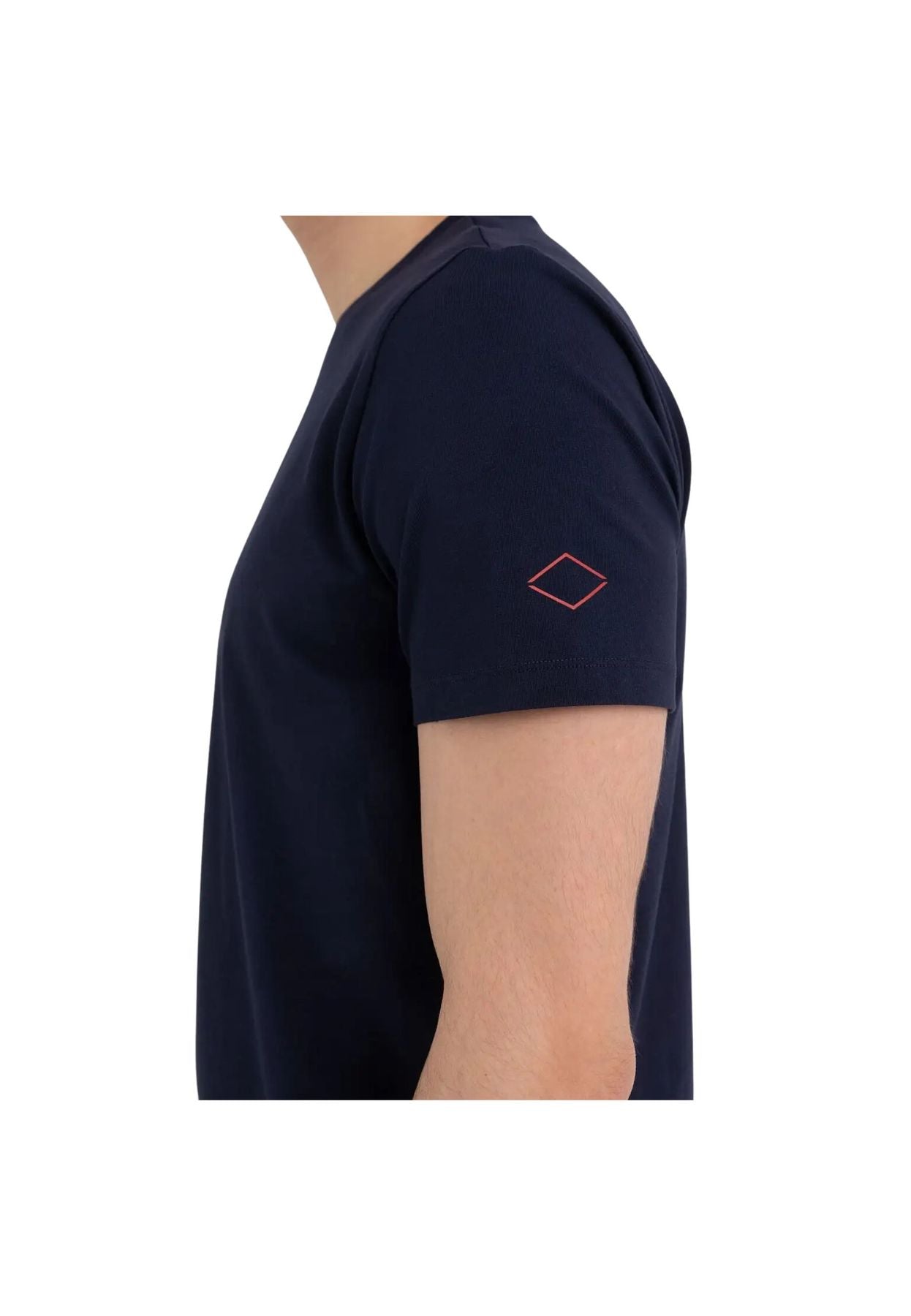 Blue jersey T-shirt