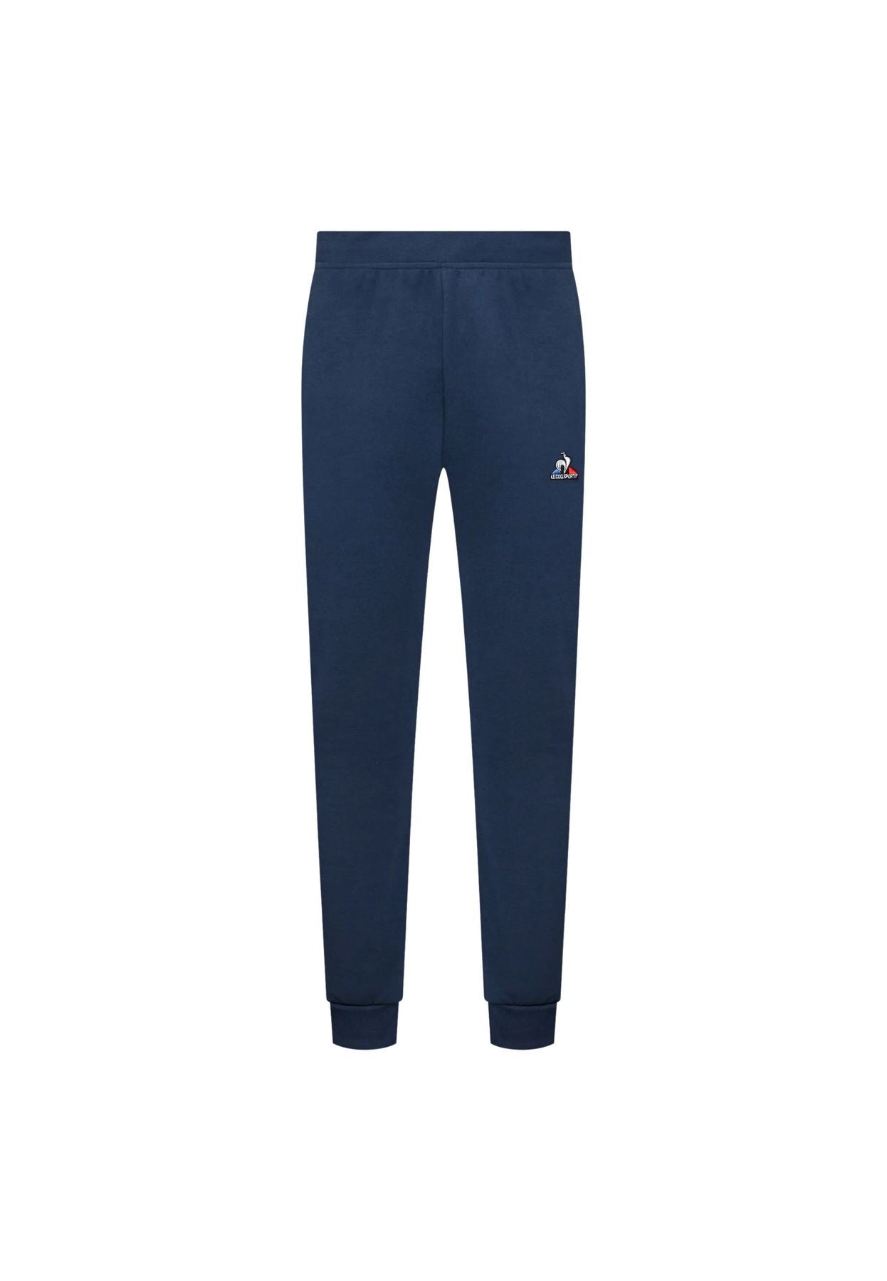 Slim fit blue tracksuit trousers