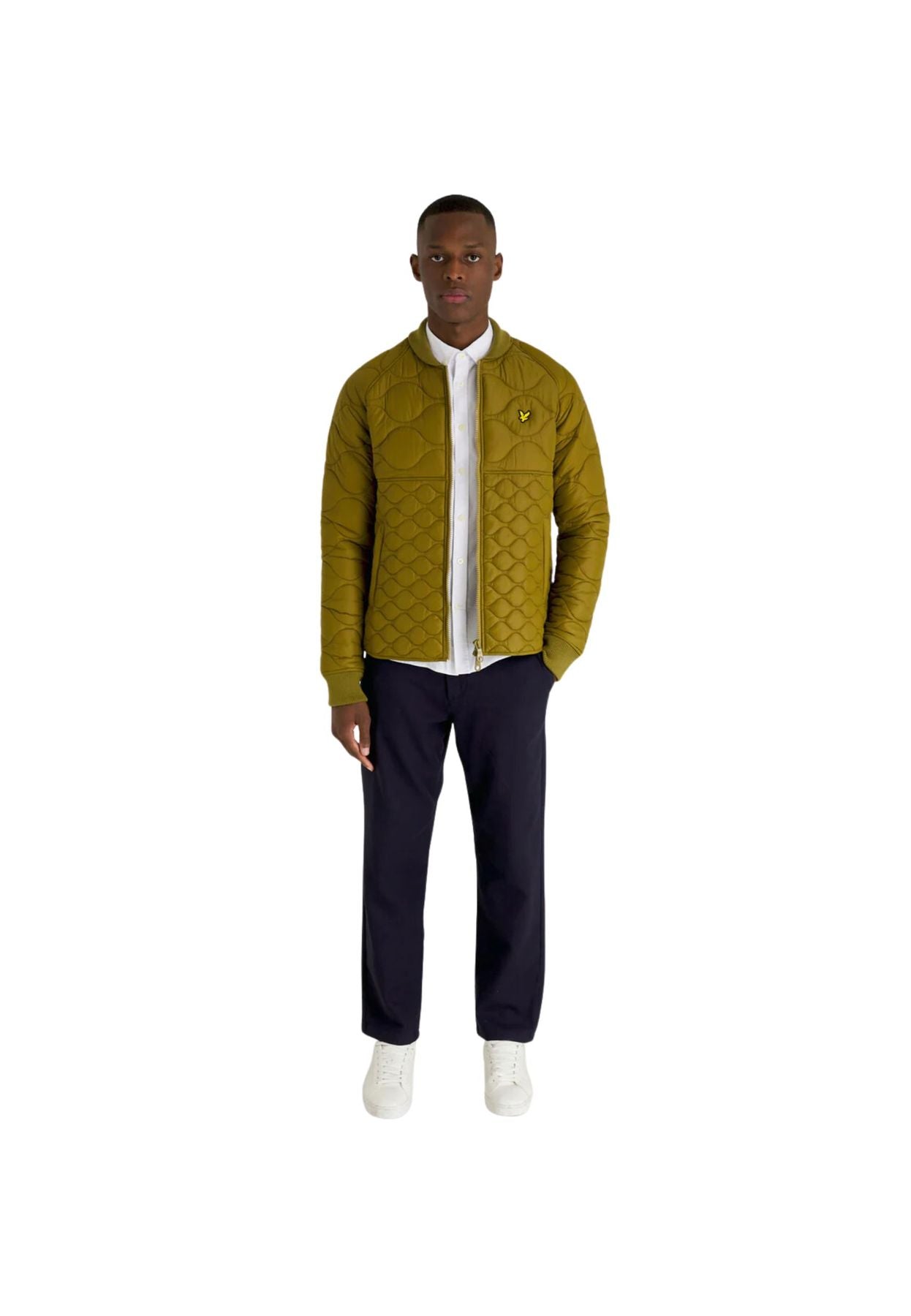 Quilted Bomber Jacket W999