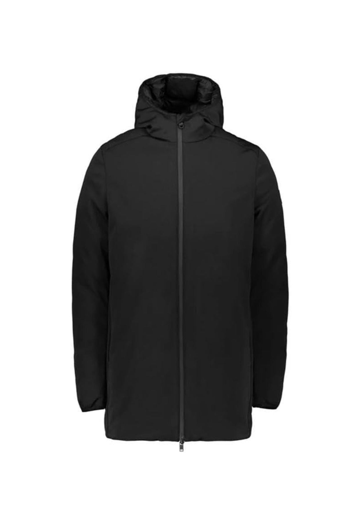 CLEM Black softshell down jacket